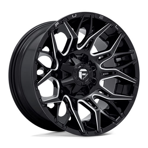 Fuel 1Pc D769 Twitch 20X10 -18 Glossy Black Milled