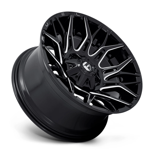Fuel 1Pc D769 Twitch 20X10 -18 Glossy Black Milled
