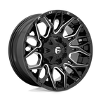 Fuel 1Pc D769 Twitch 22X12 -44 Glossy Black Milled