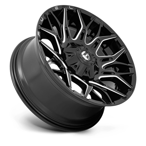 Fuel 1Pc D769 Twitch 20X10 -18 Glossy Black Milled