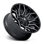 Fuel 1Pc D769 Twitch 22X10 -18 Glossy Black Milled