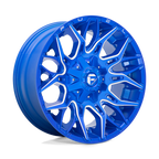 Fuel 1Pc D770 Twitch 20X10 -18 Anodized Blue Milled