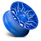Fuel 1Pc D770 Twitch 22X10 -18 Anodized Blue Milled