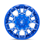 Fuel 1Pc D770 Twitch 20X9 +1 Anodized Blue Milled