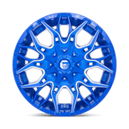 Fuel 1Pc D770 Twitch 22X12 -44 Anodized Blue Milled