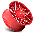 Fuel 1Pc D771 Twitch 22X10 -18 Candy Red Milled