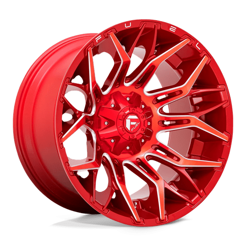 Fuel 1Pc D771 Twitch 22X12 -44 Candy Red Milled