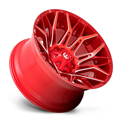 Fuel 1Pc D771 Twitch 22X12 -44 Candy Red Milled