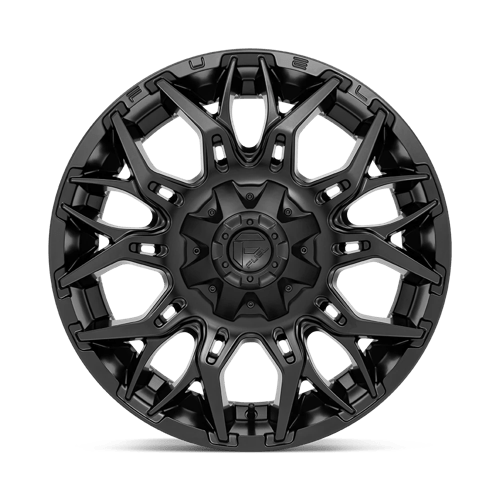 Fuel 1Pc D772 Twitch 22X10 -18 Blackout