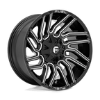 Fuel 1Pc D773 Typhoon 20X10 -18 Gloss Black Milled