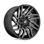 Fuel 1Pc D773 Typhoon 22X10 -18 Gloss Black Milled
