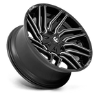 Fuel 1Pc D773 Typhoon 22X10 -18 Gloss Black Milled