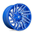 Fuel 1Pc D774 Typhoon 20X10 -18 Anodized Blue Milled