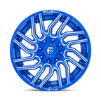 Fuel 1Pc D774 Typhoon 20X10 -18 Anodized Blue Milled