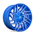 Fuel 1Pc D774 Typhoon 22X10 -18 Anodized Blue Milled