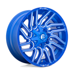 Fuel 1Pc D774 Typhoon 22X12 -44 Anodized Blue Milled