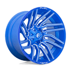 Fuel 1Pc D774 Typhoon 22X12 -44 Anodized Blue Milled