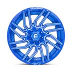 Fuel 1Pc D774 Typhoon 22X12 -44 Anodized Blue Milled