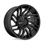 Fuel 1Pc D775 Typhoon 22X10 -18 Matte Black