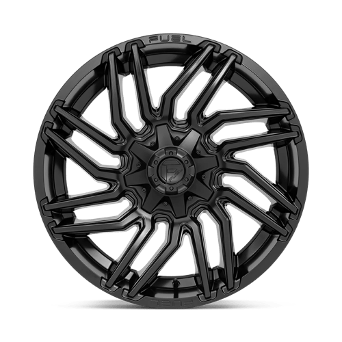 Fuel 1Pc D775 Typhoon 22X10 -18 Matte Black