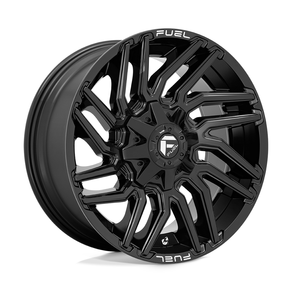 Fuel 1Pc D776 Typhoon 22X10 -18 Gloss Black