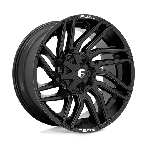 Fuel 1Pc D776 Typhoon 22X10 -18 Gloss Black