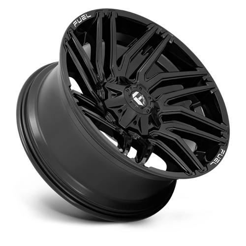 Fuel 1Pc D776 Typhoon 22X10 -18 Gloss Black