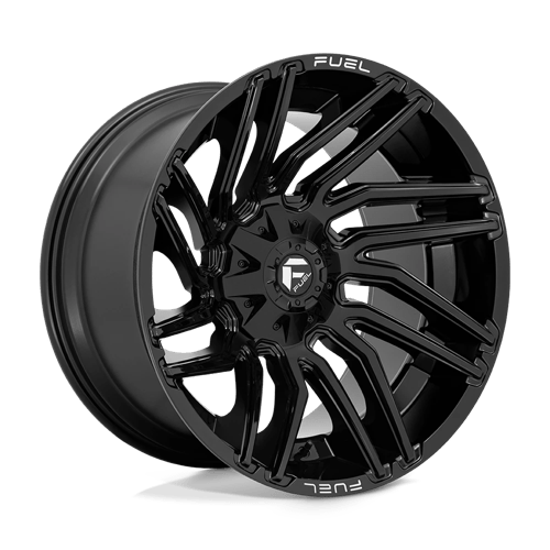 Fuel 1Pc D776 Typhoon 22X12 -44 Gloss Black