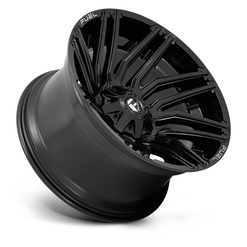 Fuel 1Pc D776 Typhoon 22X12 -44 Gloss Black
