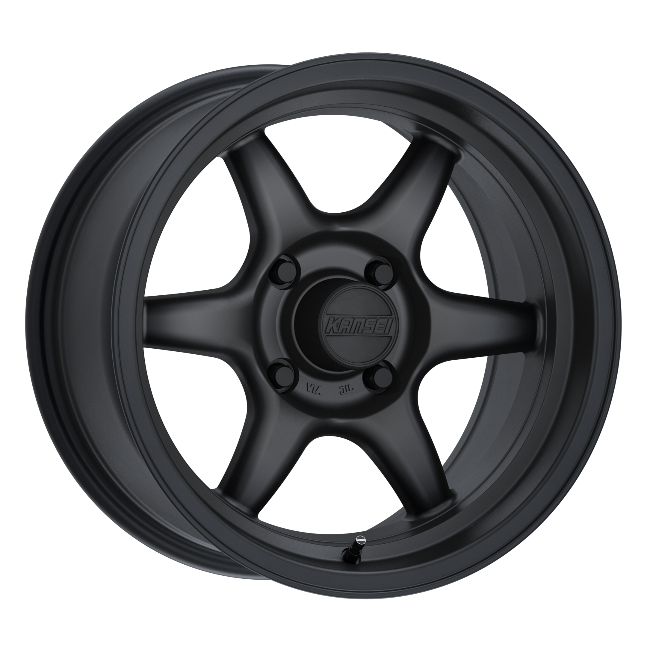 Kansei Wheel Tandem 15X8 +0 Satin Black