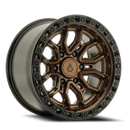 Arena Terra 17X9 +0 Smoked Bronze W/ Gloss Black Lip