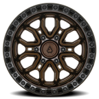 Arena Terra 17X9 +0 Smoked Bronze W/ Gloss Black Lip
