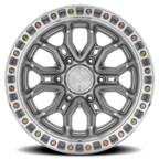 Arena Terra 17X9 +0 Gloss Silver Machined