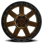 Arena Throttle 20X9 +0 Smoked Bronze W/ Gloss Black Lip