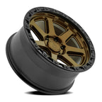 Arena Throttle 20X9 +0 Smoked Bronze W/ Gloss Black Lip