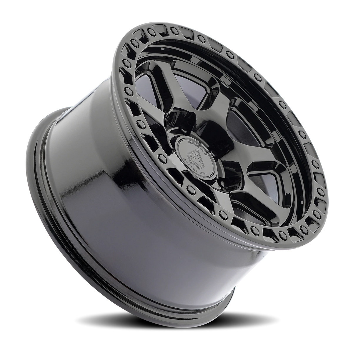 Arena Throttle 17X9 +0 Gloss Black