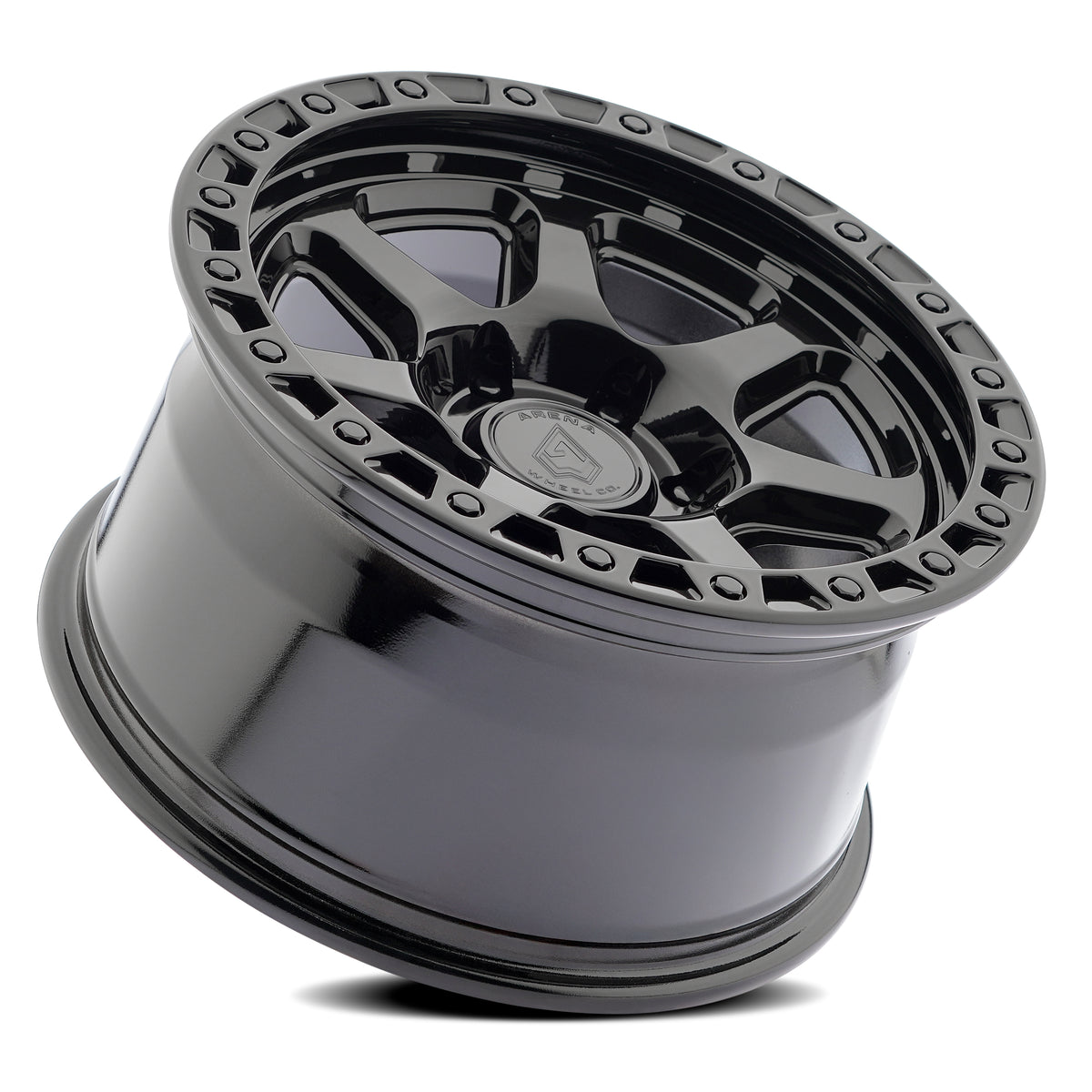 Arena Throttle 17X9 +0 Gloss Black
