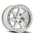 Arena Throttle 17X9 -12 Gloss Silver Machined
