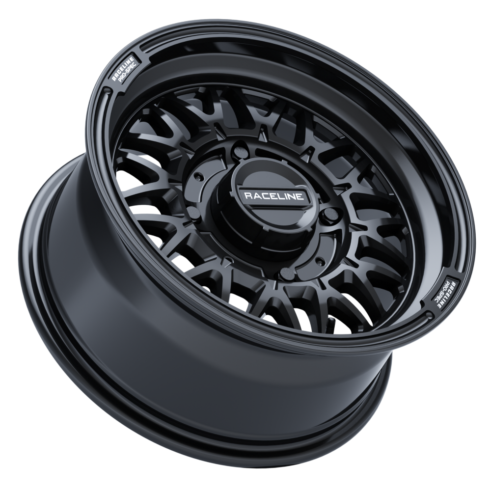 Raceline Wheels Omega 15X10 +0 Gloss Black