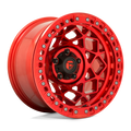 Fuel 1Pc D121 Unit Beadlock 17X9 -15 Candy Red