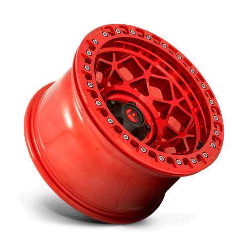 Fuel 1Pc D121 Unit Beadlock 17X9 -15 Candy Red