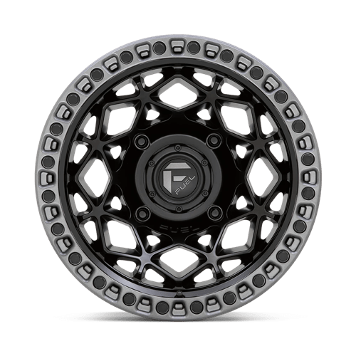 Fuel Utv D783 Unit Utv 15X10 +0 Matte Black W/ Gunmetal Ring