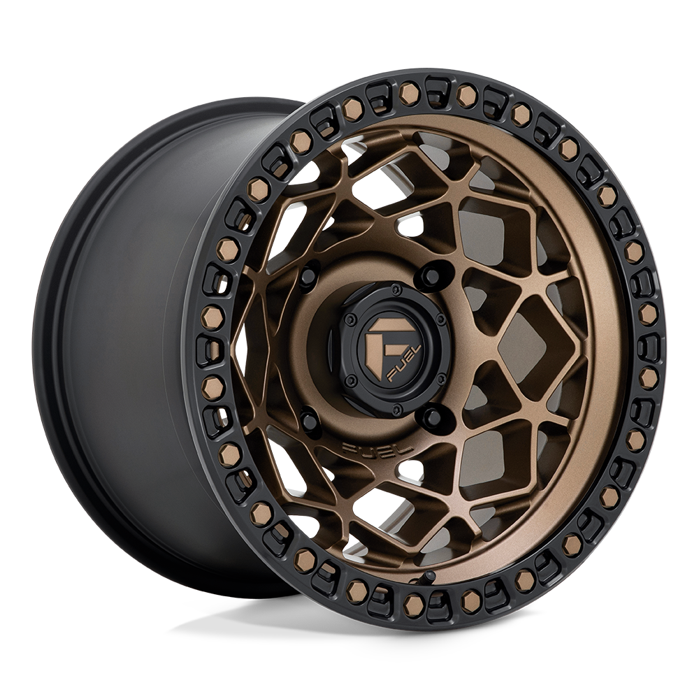 Fuel Utv D785 Unit Utv 15X10 +0 Bronze W/ Matte Black Ring