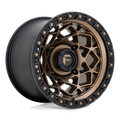 Fuel Utv D785 Unit Utv 15X7 +10 Bronze W/ Matte Black Ring