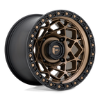 Fuel Utv D785 Unit Utv 15X7 +10 Bronze W/ Matte Black Ring