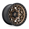 Fuel 1Pc D785 Unit 17X9 +1 Bronze W/ Matte Black Ring