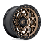 Fuel 1Pc D785 Unit 17X9 +1 Bronze W/ Matte Black Ring
