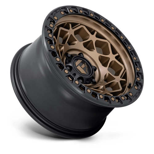 Fuel 1Pc D785 Unit 17X9 +1 Bronze W/ Matte Black Ring