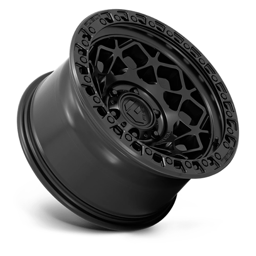 Fuel 1Pc D786 Unit 17X9 -12 Matte Black W/ M-Black Ring