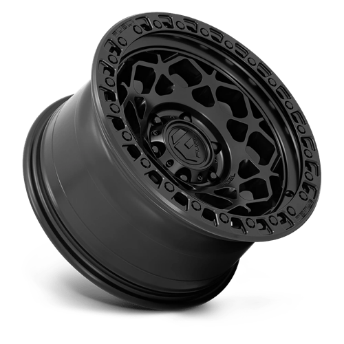 Fuel 1Pc D786 Unit 17X9 +1 Matte Black W/ M-Black Ring